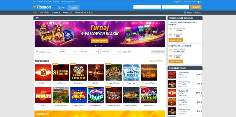 online casino TIPSPORT