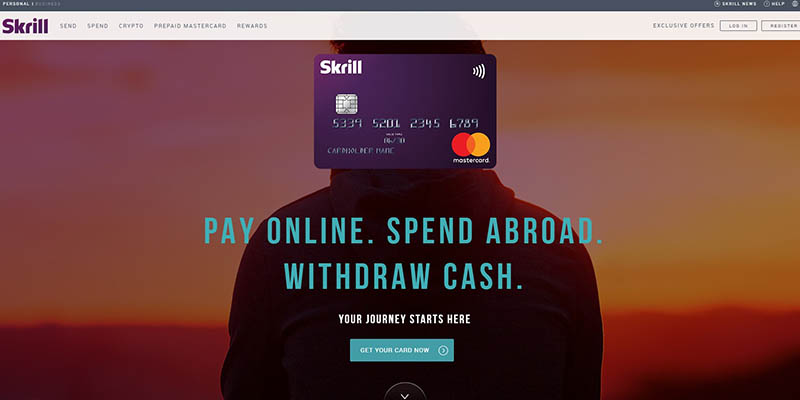 Skrill mastercard